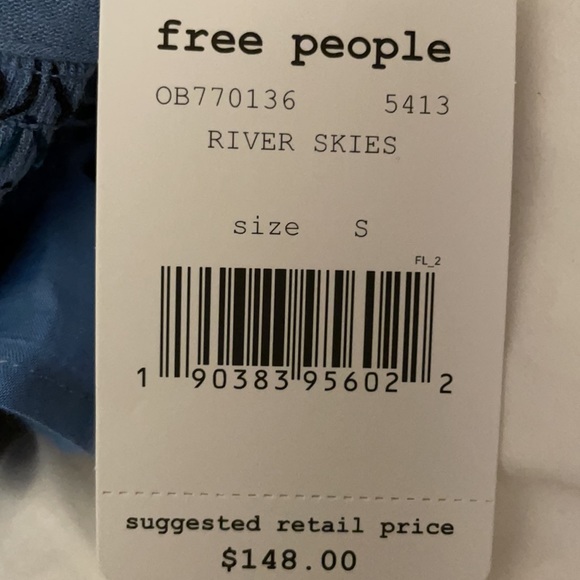 Free People Wind Willows Mini Dress - Picture 4 of 4